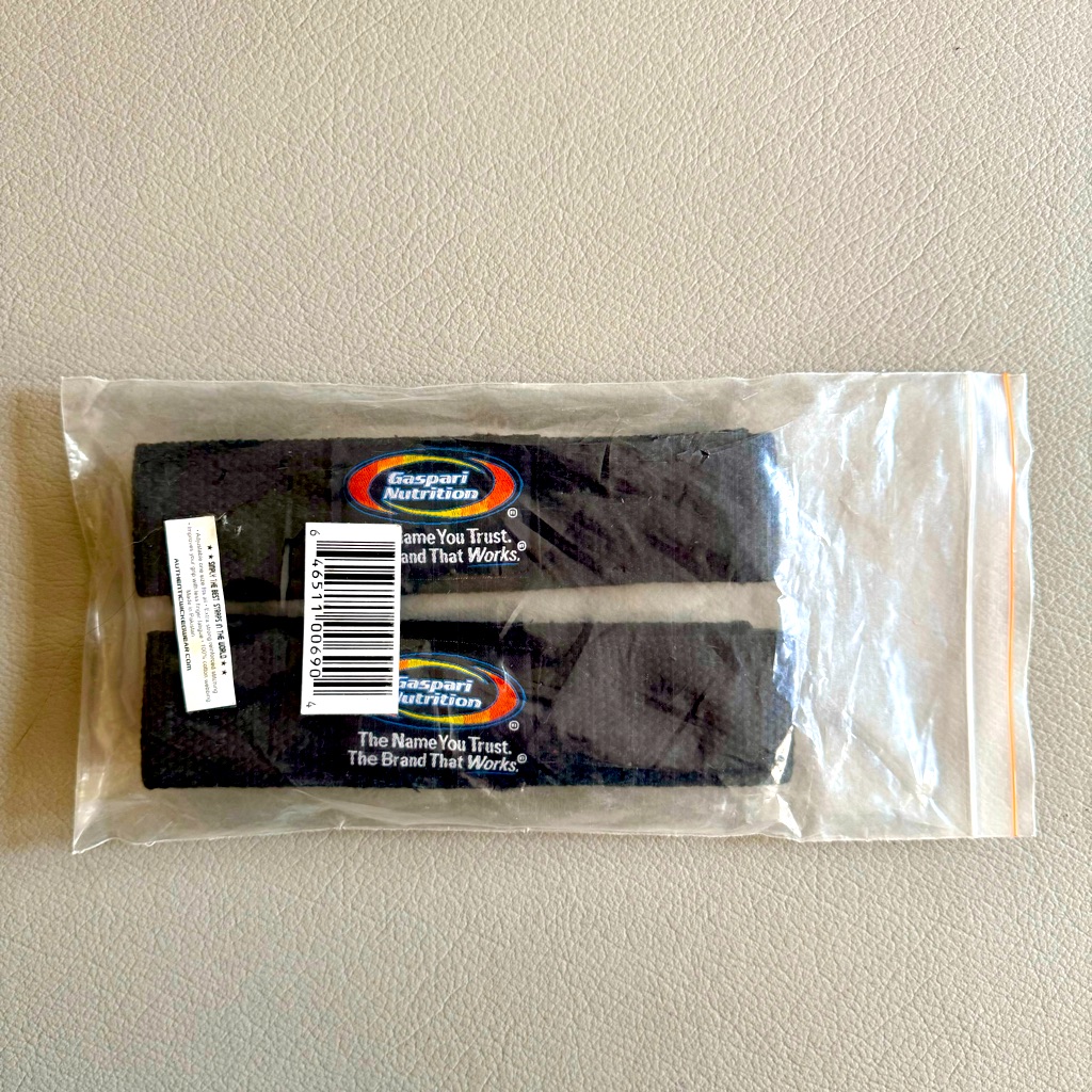 Weight Lifting Straps | Black | New | Free Fitness Journal